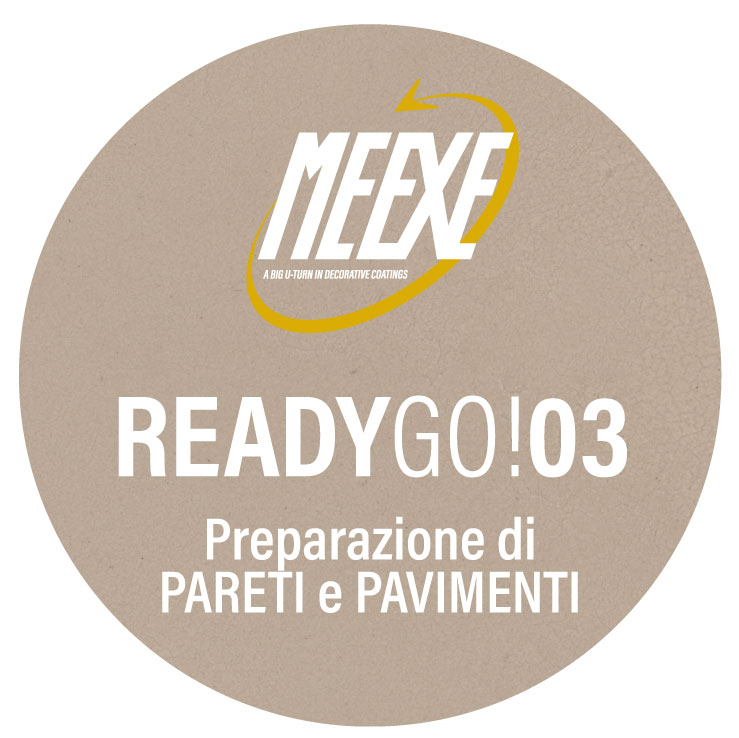 Logo del microcemento pronto all'uso MeexeReady Go! 03