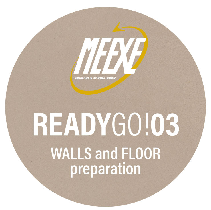 Logo of the ready-to-use microcement MeexeReady Go! 03